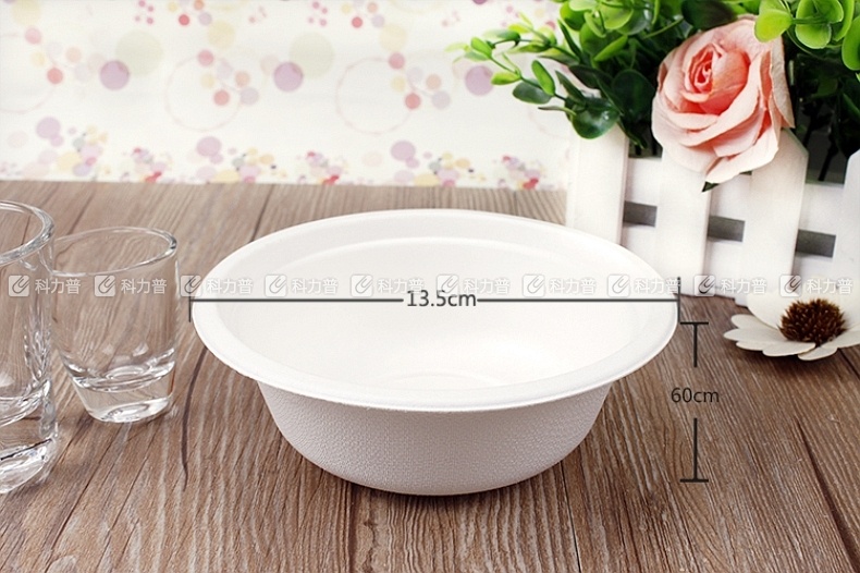 欣洁家 纸碗 DF-P704 20056 350ML  8个/包30包/箱
