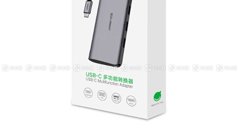 绿联 UGREEN 扩展坞 50319 Type-c转HDMI/VGA USB-C转接头 数据线 充电转换器 4K投屏 分线器 