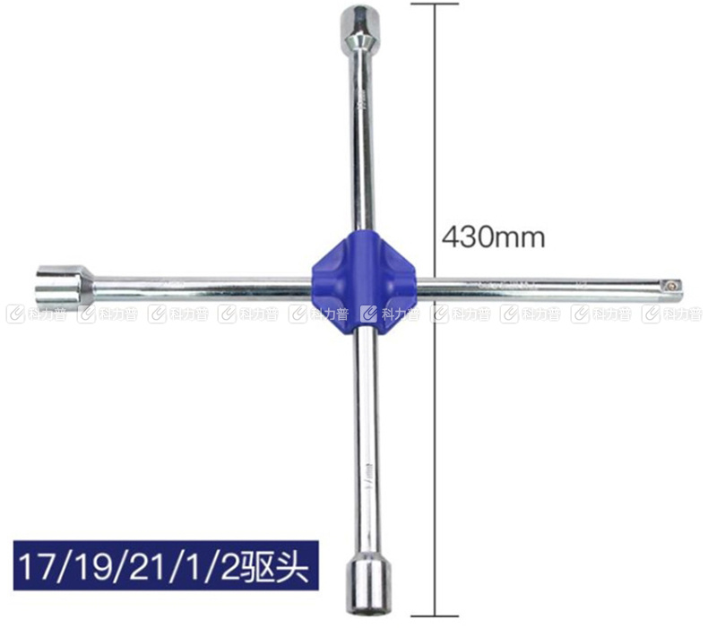 长城精工 十字轮胎扳手 428750 400mm 