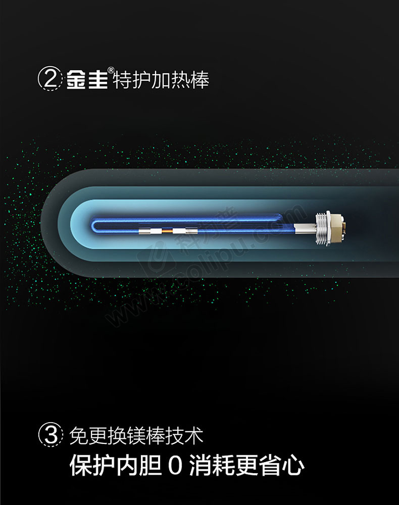 o.史密斯 a.o.smith 电热水器 cewh-100k 100升