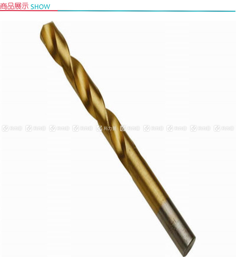 力易得 Endura 直柄镀钛高速钢麻花钻10.0mm E0339 