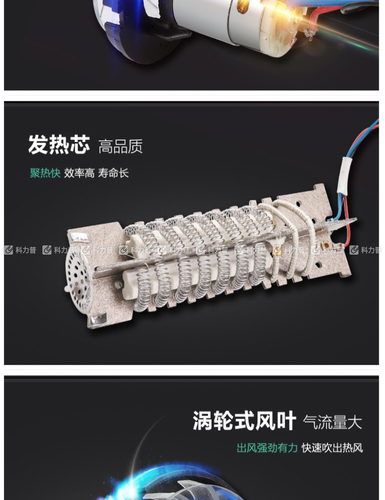 宝工 Pro'skit 调温型热风枪220V/1800W SS-615H 