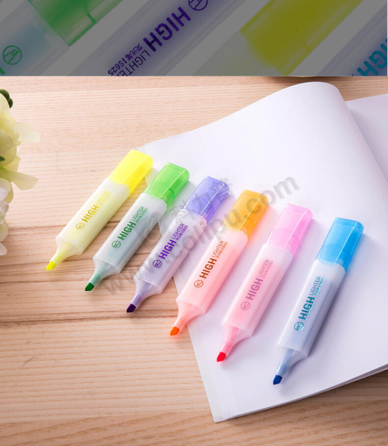 得力deli 荧光笔 s625 (蓝色) 10支/盒-晨光科力普办公用品官网