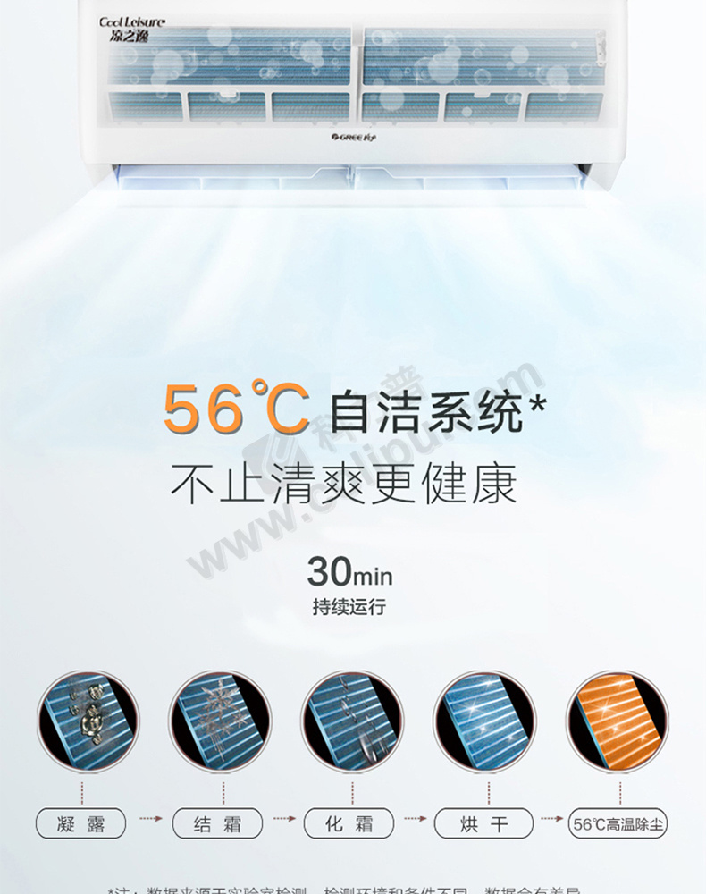 格力gree 冷暖变频壁挂式空调 kfr-35gw/(35511)fnhae-b3 1.