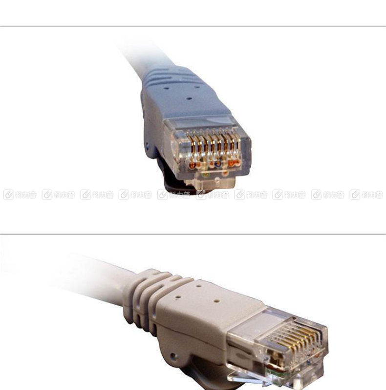 酷比客 L-CUBIC 超六类万兆网线 圆线 LCLN6ARRBE-15M 15米 (灰色)