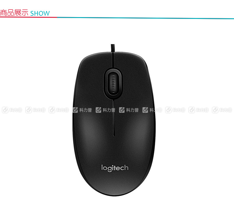 罗技 Logitech 鼠标 M90 (黑色)