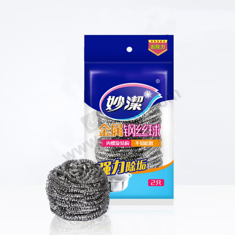 妙洁 金属钢丝球 mhbc2 2个/包 30包/箱