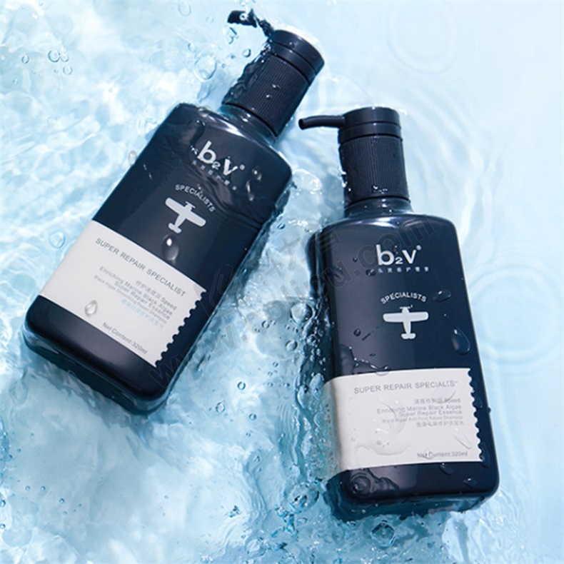 b2v b2v墨藻洗发水(最小起订量60瓶) 丝滑修护 520ml