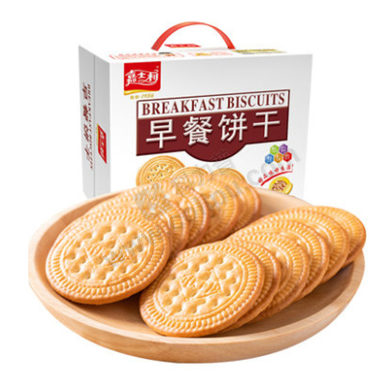 嘉士利 早餐饼干 800g/盒
