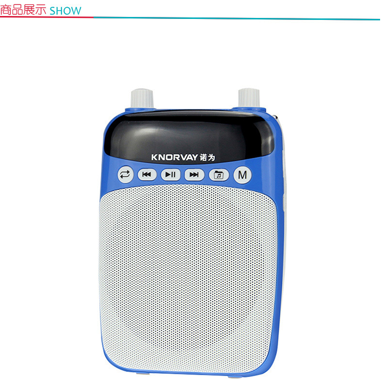 诺为 KNORVAY 数码扩音器 有线小蜜蜂 S308 (蓝色)