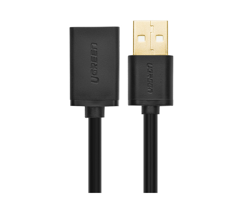 绿联 UGREEN USB延长线 USB2.0公对母 10315 1.5米 (黑色)