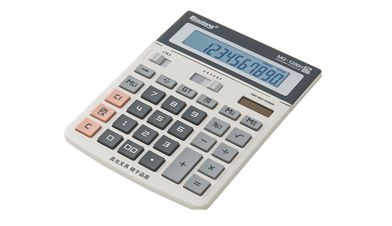 晨光 M＆G 标朗 桌面型计算器MG-1200H ADG98197  10台/包 60台/箱
