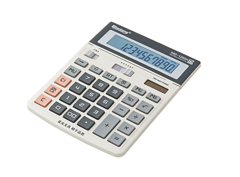 晨光 M＆G 标朗 桌面型计算器MG-1200H ADG98197  10台/包 60台/箱