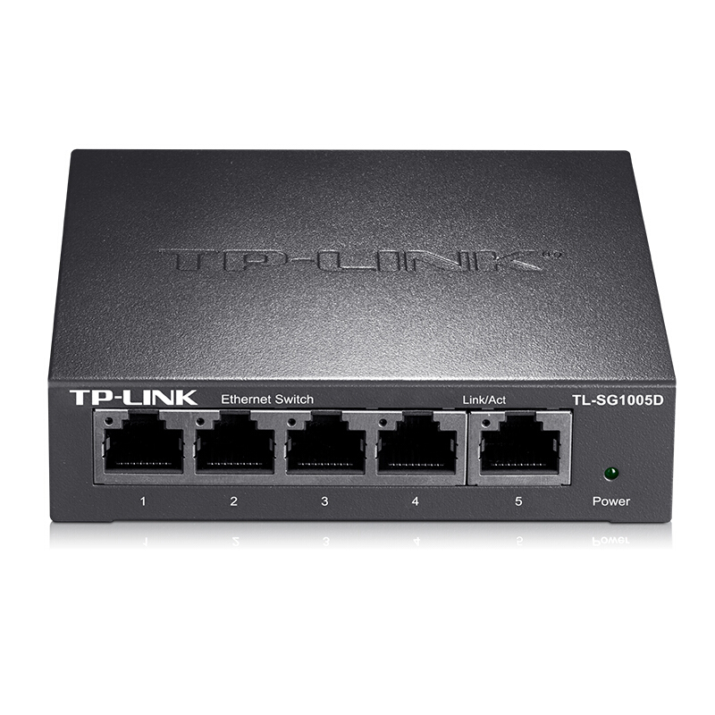 普联 TP-LINK 交换机 TL-SG1005D 5口千兆 