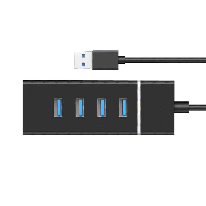 酷比客 L-CUBIC USB集线器 LCHB29BK 4口 USB3.0 (黑色)