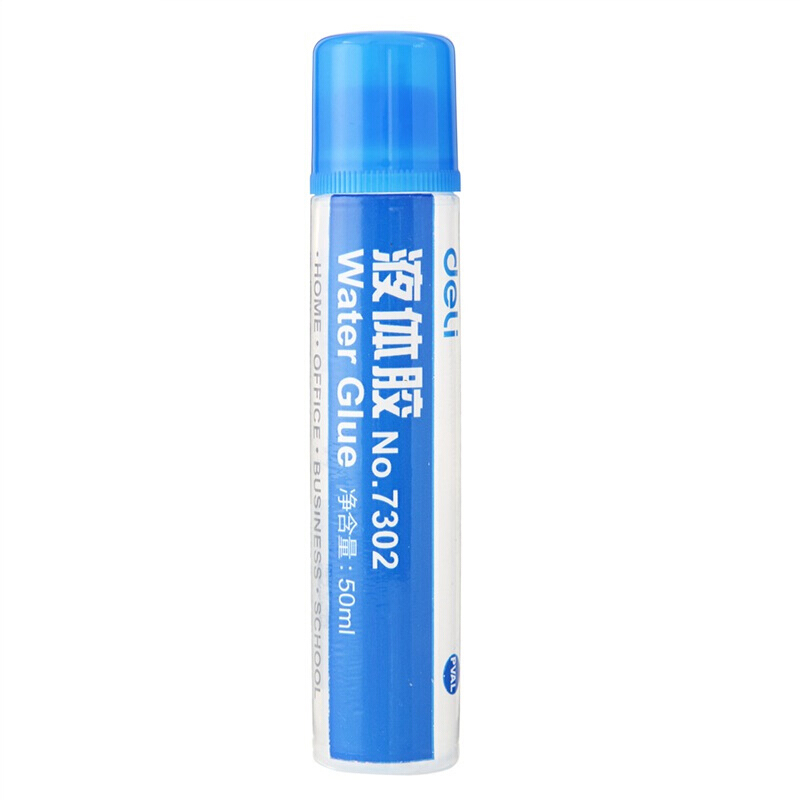 得力 deli 液体胶水 7302 50ml/支 24支/盒