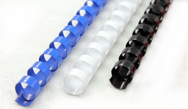 力晴 21孔装订胶圈 22mm (黑色) 50条/盒