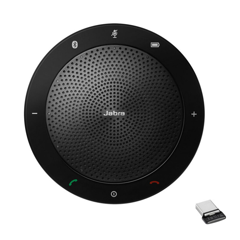 捷波朗 Jabra 免提通话扬声器 SPEAK 510+ MS 无线蓝牙 USB  360度麦克风 15小时电池 微软认证