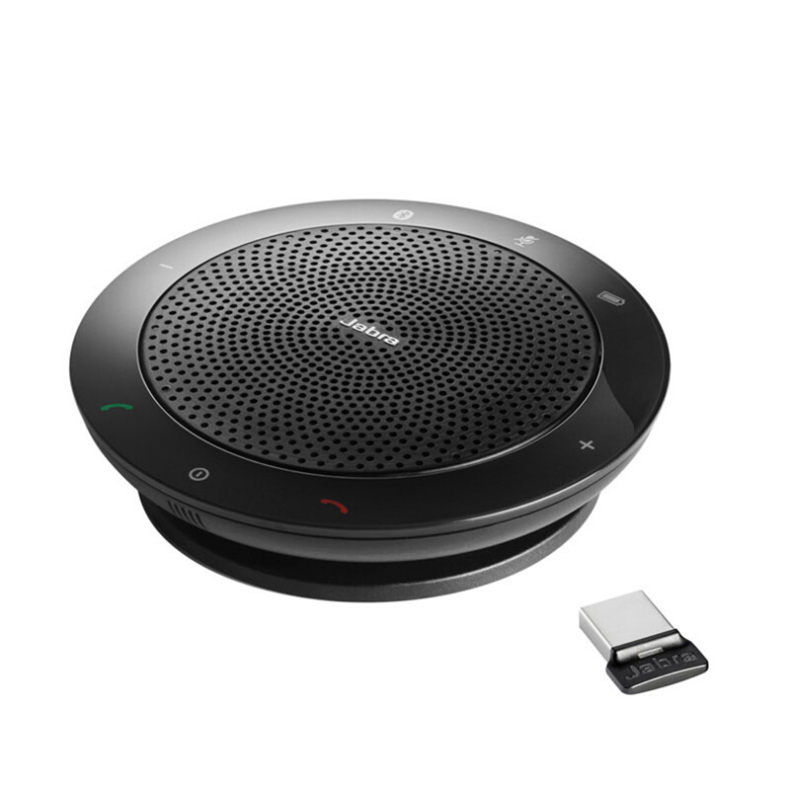 捷波朗 Jabra 免提通话扬声器 SPEAK 510+ MS 无线蓝牙 USB  360度麦克风 15小时电池 微软认证