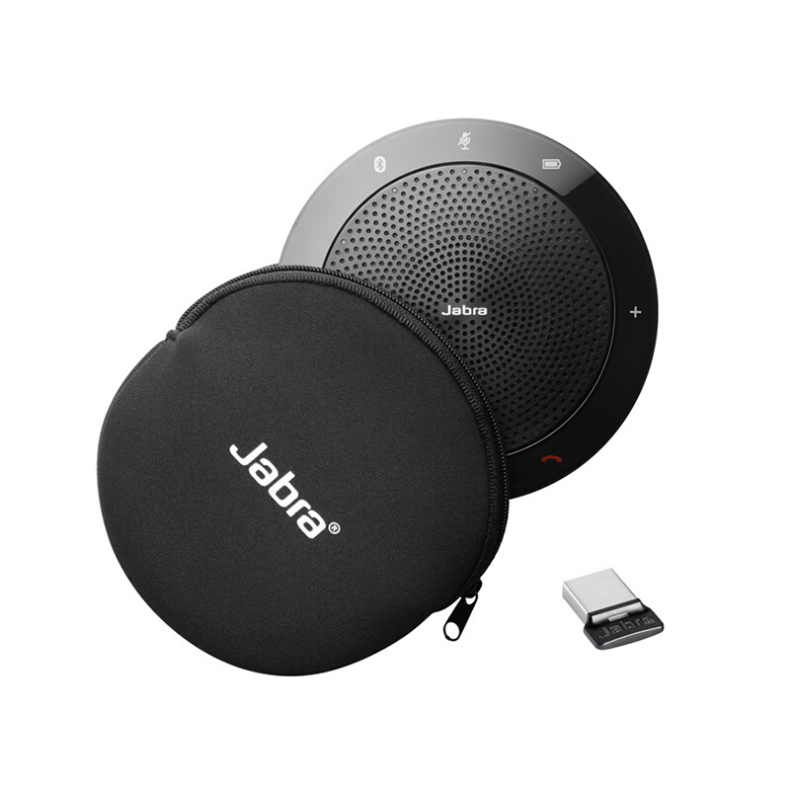 捷波朗 Jabra 免提通话扬声器 SPEAK 510+ MS 无线蓝牙 USB  360度麦克风 15小时电池 微软认证