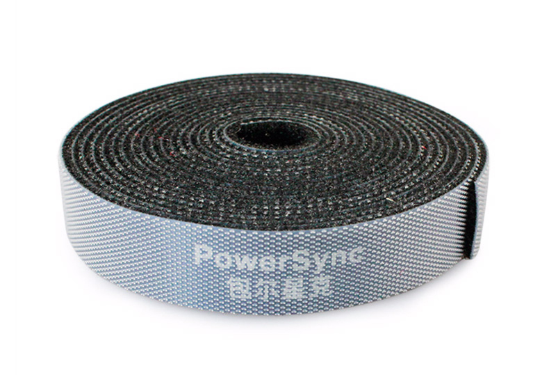 包尔星克 powersync 魔术理线带 AMSDG0050A 5米 (黑色) 扎线带 1.5CM 宽