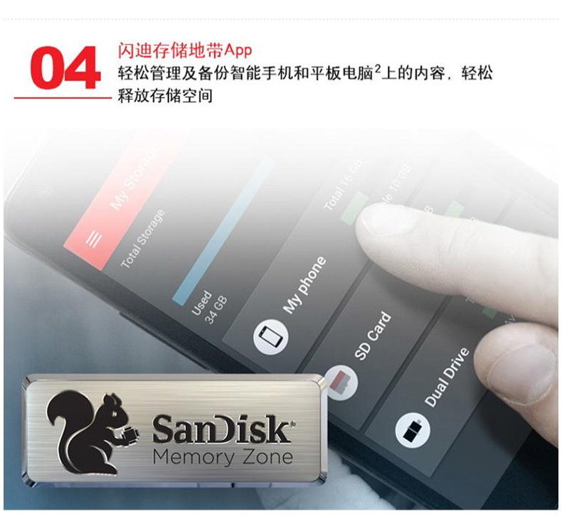 闪迪 SanDisk U盘 SDDD3 256G  至尊高速酷捷 OTG USB3.0