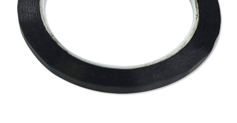 安赛瑞 PET基材桌面定位划线胶带 14405-2 5mm×66m (黑) (2卷装)