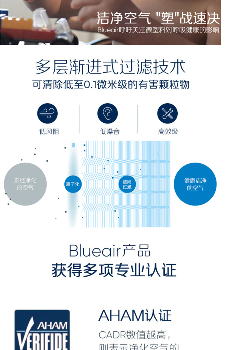 布鲁雅尔 Blueair 空气净化器月租赁费 503  (三个月起租)方案另外单位打包