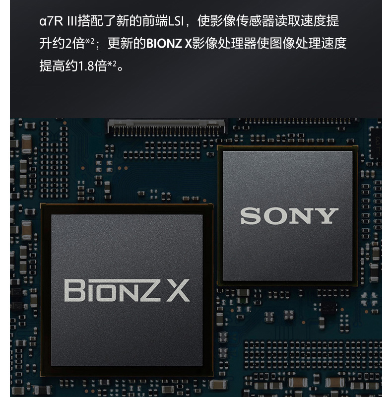 索尼 SONY 全画幅微单数码相机 单机身 ILCE-7RM3 约4240万有效像素 4K视频 5轴防抖 a7RM3/a7r3 