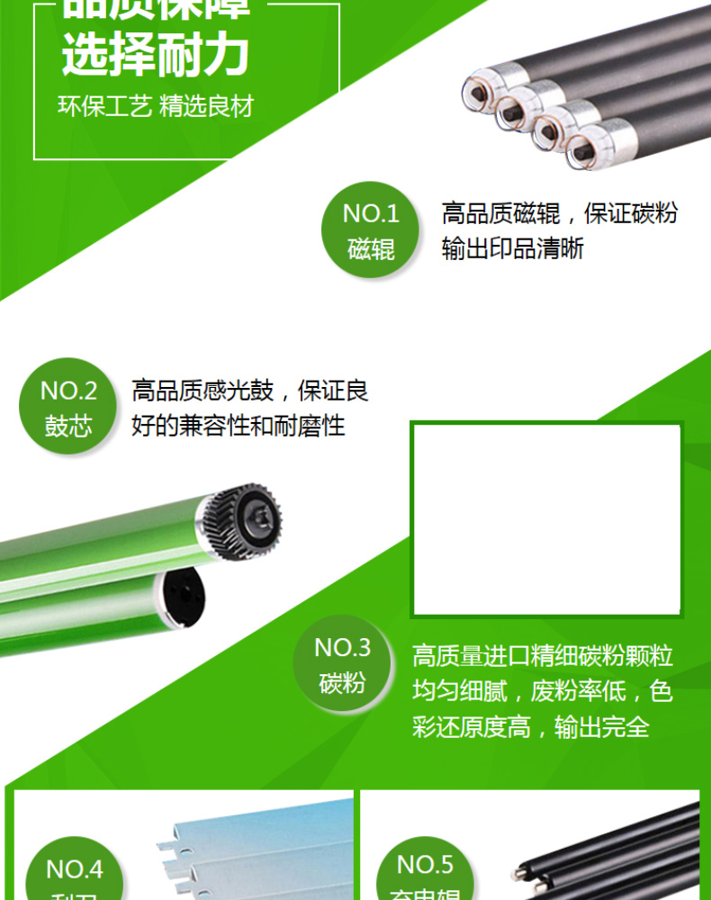 耐力 NIKO 鼓组件 N DR-2250 (黑色) 不含碳粉