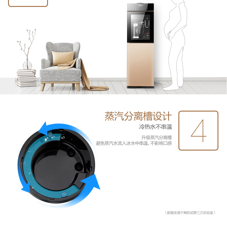 美的 Midea 温热型饮水机 MYR827S-W 