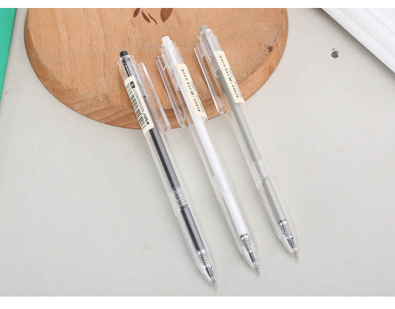 晨光 M＆G 全针管按动中性笔签字笔水笔 12支/盒 AGP81108 0.5mm (黑色)