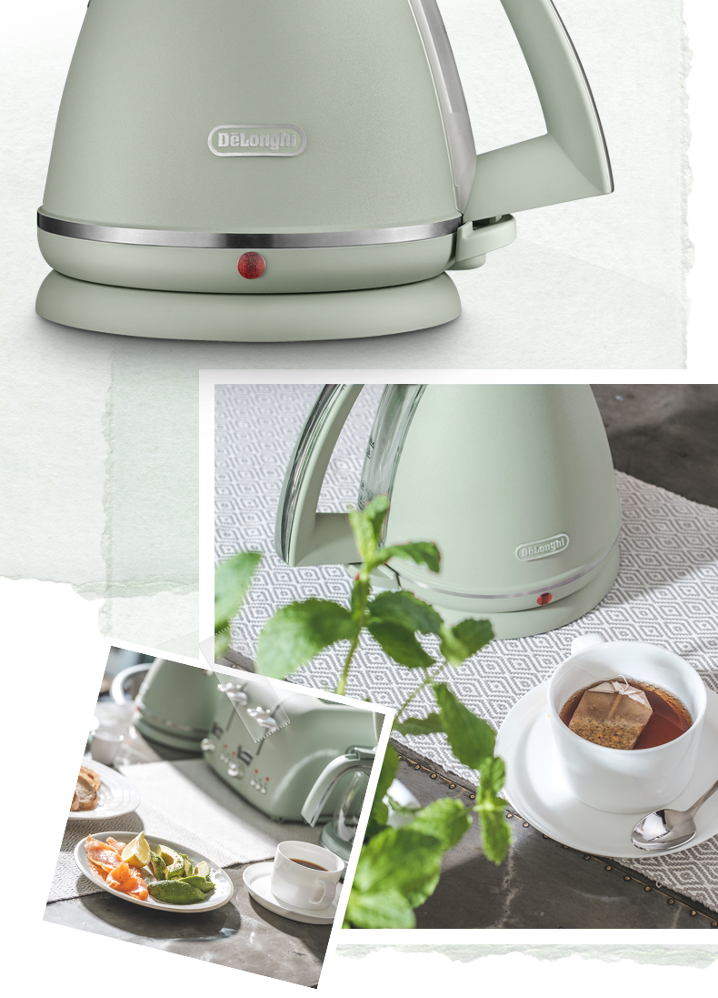 德龙 DeLonghi 电水壶 KBX2016.GR (薄荷绿)