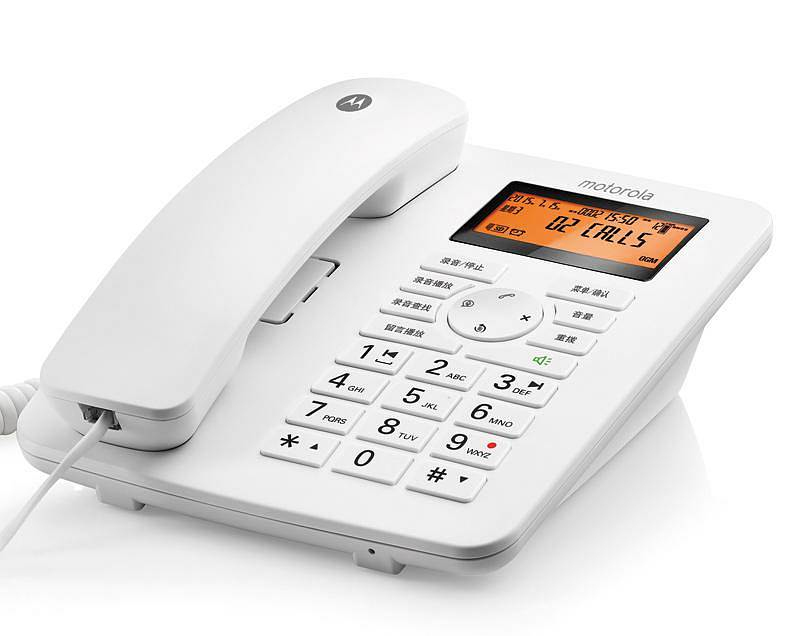 摩托罗拉 MOTOROLA 有绳座机电话机 Ct111C (白色)
