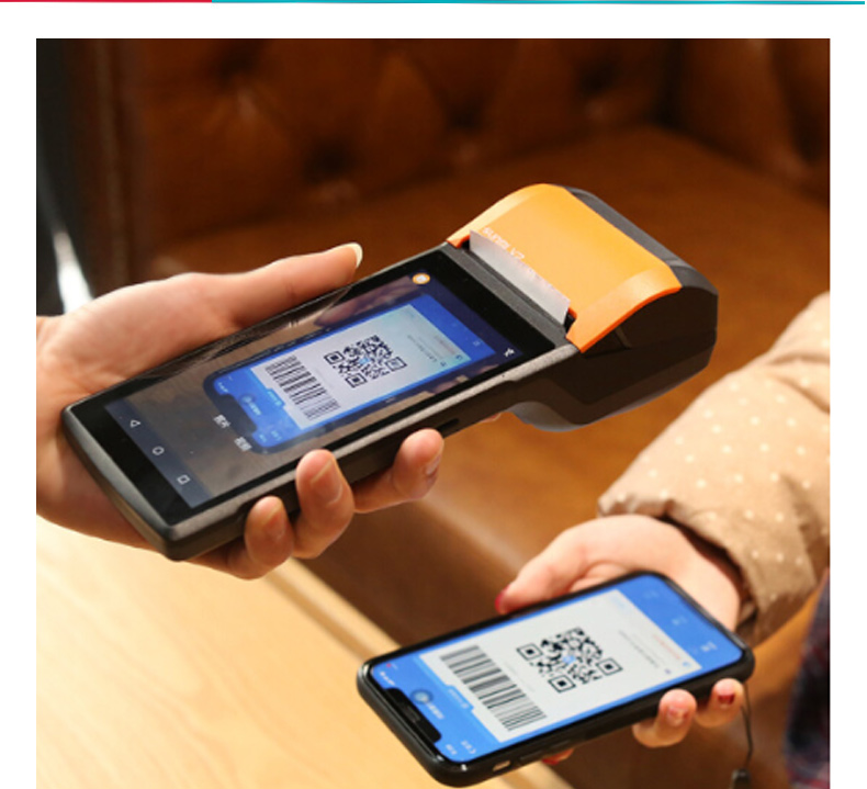 商米 sunmi 收银机一体机移动点餐机 V2  2G+16G手持点单小票打印