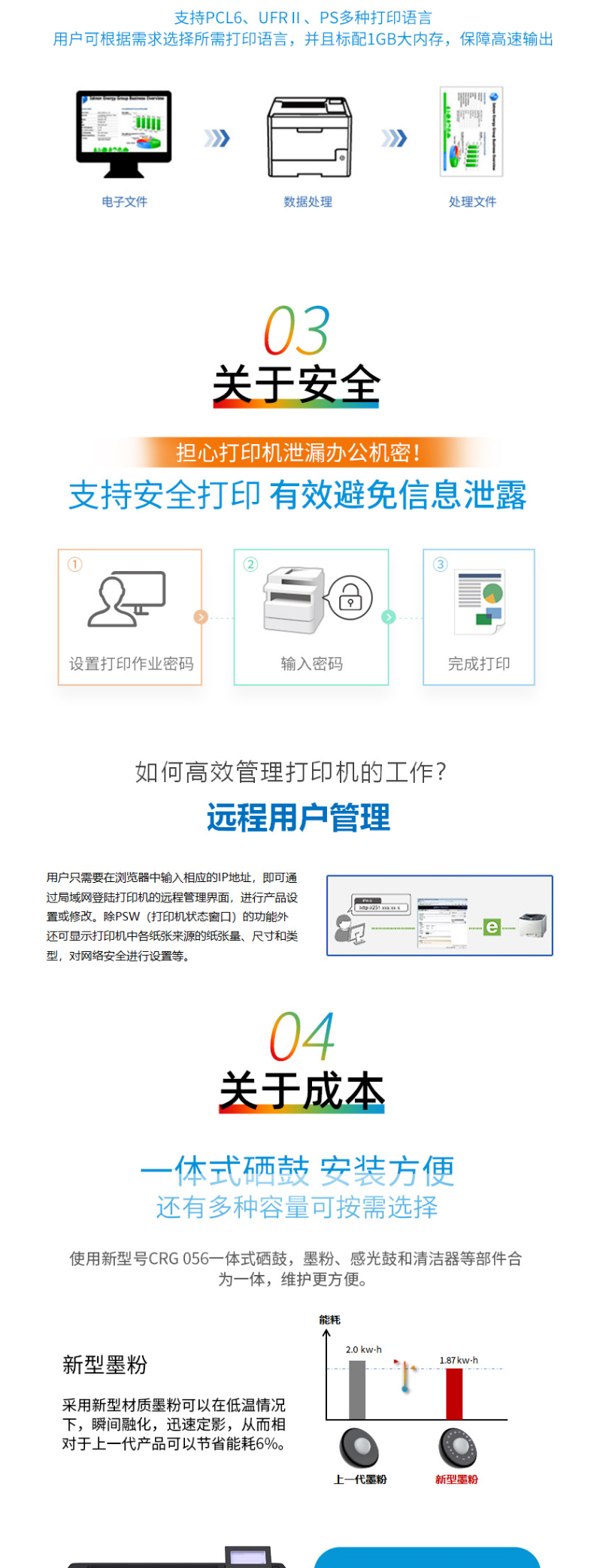 佳能 Canon A4黑白激光打印机 LBP325X  (替代LBP312X)