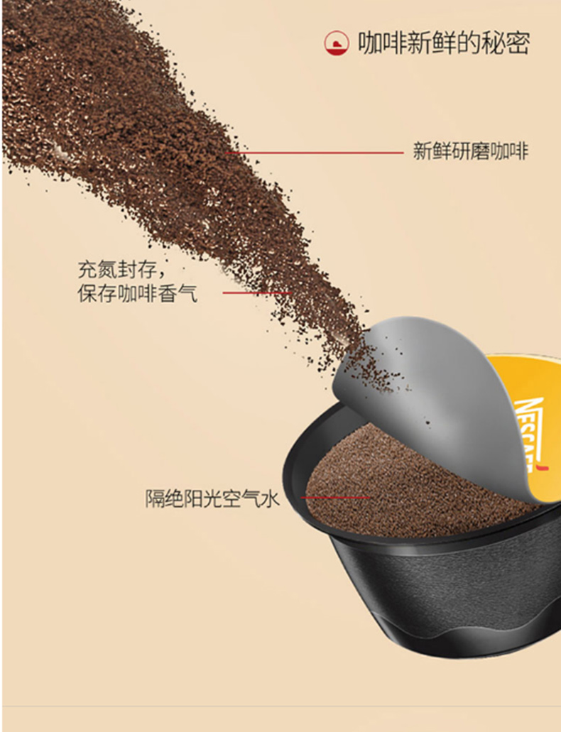 雀巢 Nestle 胶囊咖啡机DG Genio EDG 466 (红色)