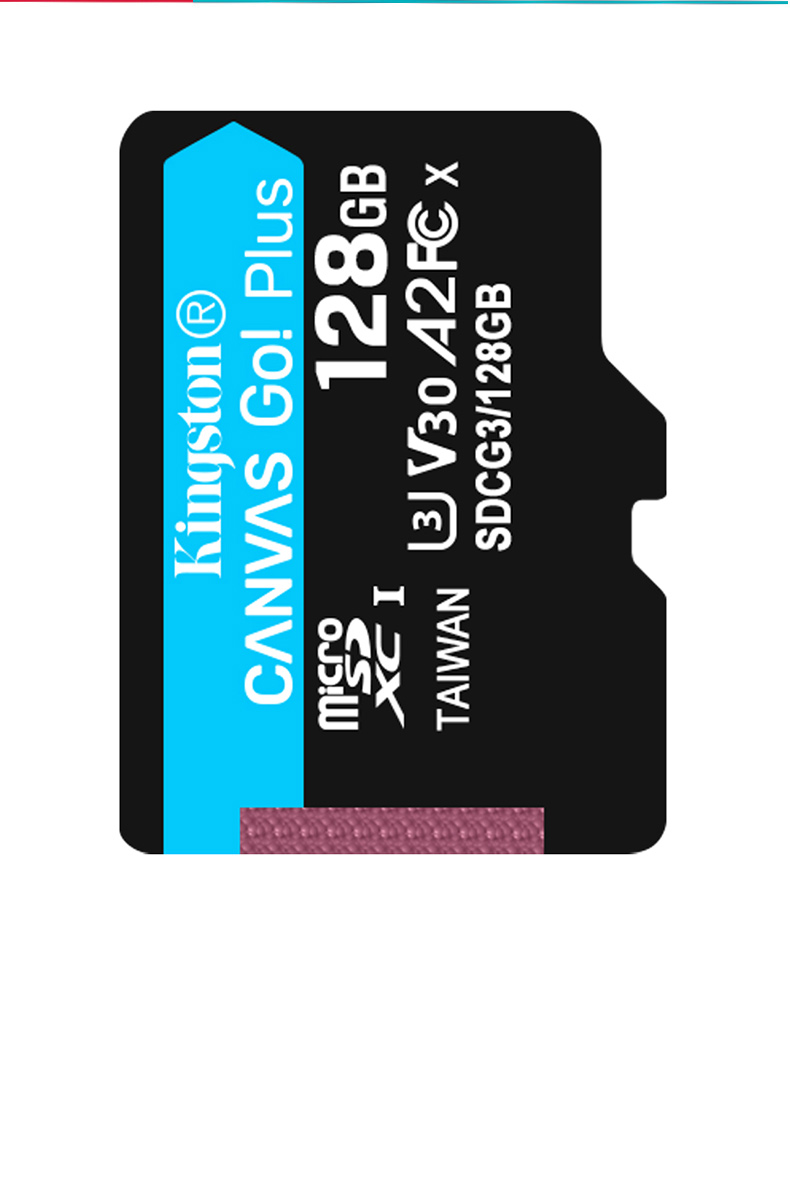 金士顿 Kingston switch内存卡 TF(Micro SD)存储卡 SDCG3 128GB  U3 V30 A2 4K 极速版 读速 170MB/s 写速90MB/s
