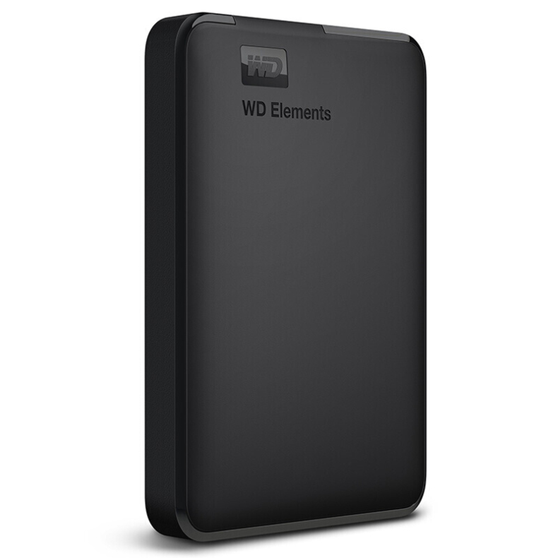 西部数据 WD 移动硬盘 WDBUZG0020BBK Elements 2TB (黑色) 新元素系列 2.5英寸 USB3.0