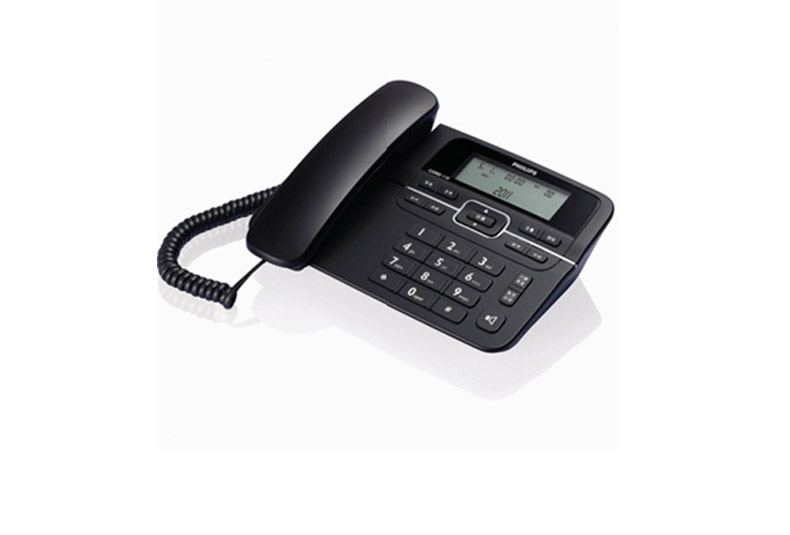 飞利浦 PHILIPS 电话机 CORD118 (黑色)