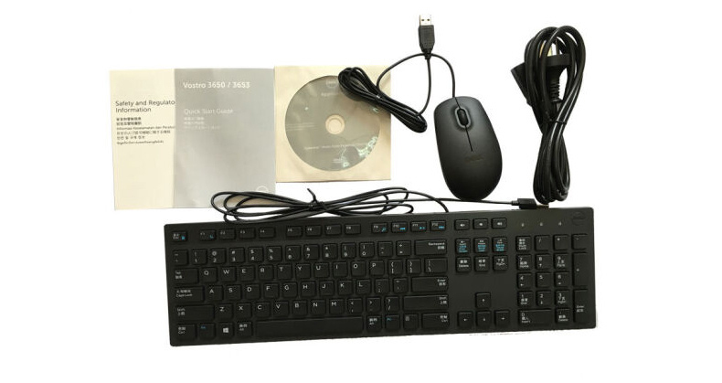 戴尔 DELL 台式电脑 V3668-R3208 (黑色) G4560/4G/1TB+SATA硬盘/Intel HD Graphic 610集显/23/W10