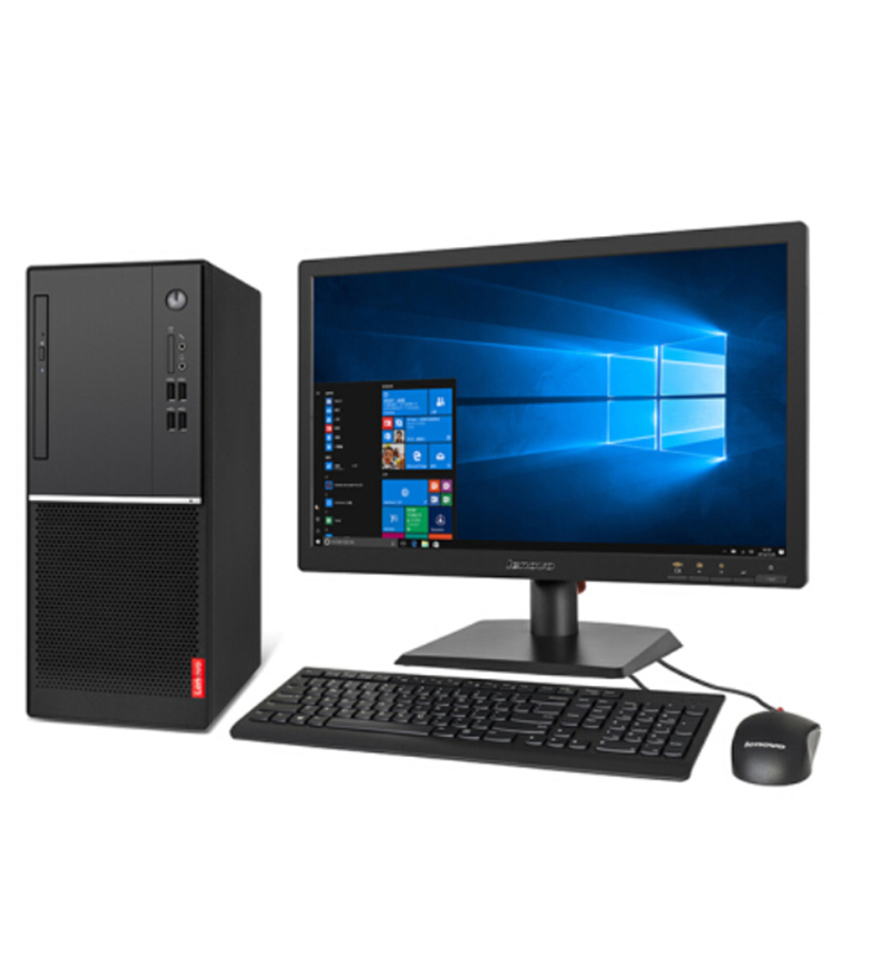 联想 lenovo 台式电脑 M4601k (黑色) G4560/4G/500G/集显/无光驱/win10/19.5英寸