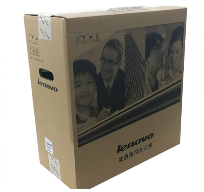 联想 lenovo 台式电脑 M4601k (黑色) G4560/4G/500G/集显/无光驱/win10/19.5英寸