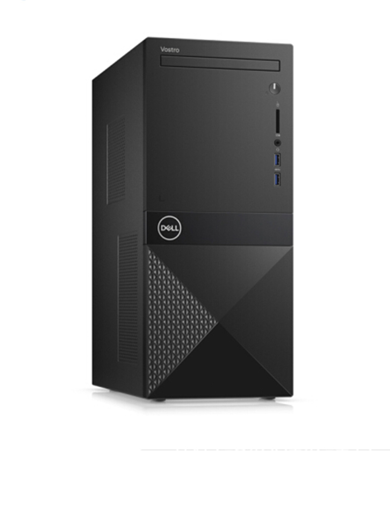 戴尔 DELL 电脑主机 Vostro3670  八代/G5400/4G/1T/无光驱/WIN10