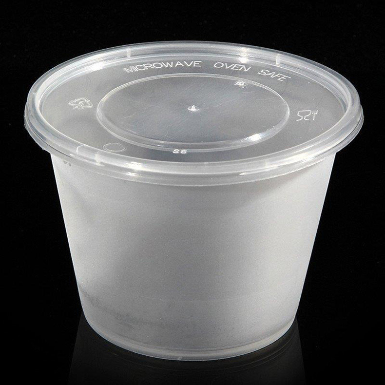 国产 一次性PP塑料1000ML透明大圆碗  300套/箱