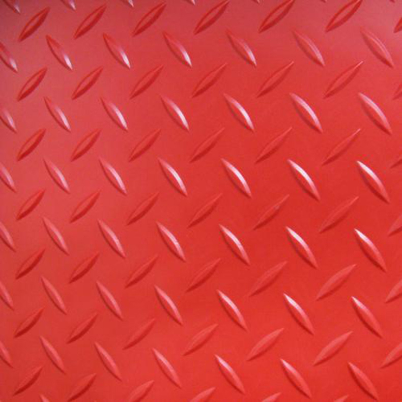 国产 防滑地垫(塑料满铺 PVC) 1米宽 (红色)
