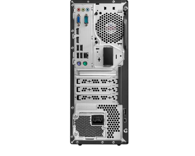 联想 lenovo 办公税控台式机 E75  i3/I5企业商用串并口电脑7代处理器 i5-7400 4G 500G集显@0CCD 单主机
