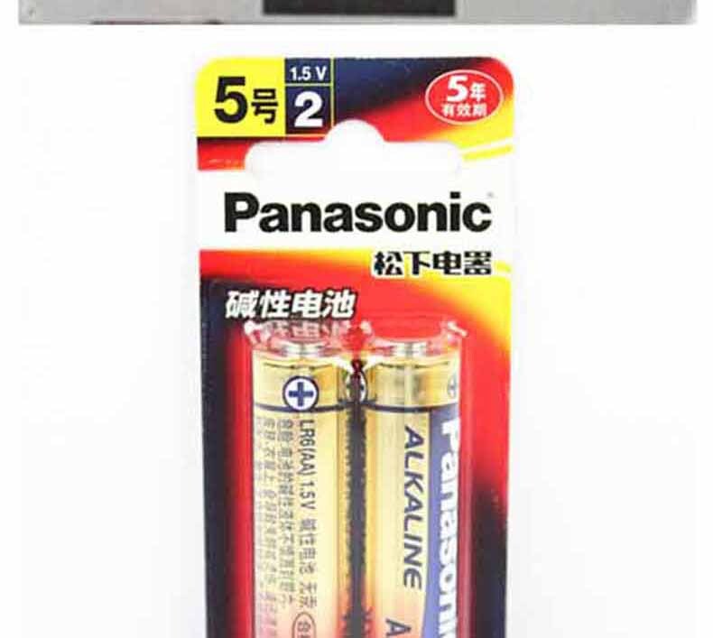 松下 Panasonic 电池 5# 2节卡 