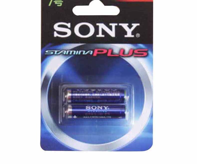 索尼 SONY 电池 7号 2节卡 