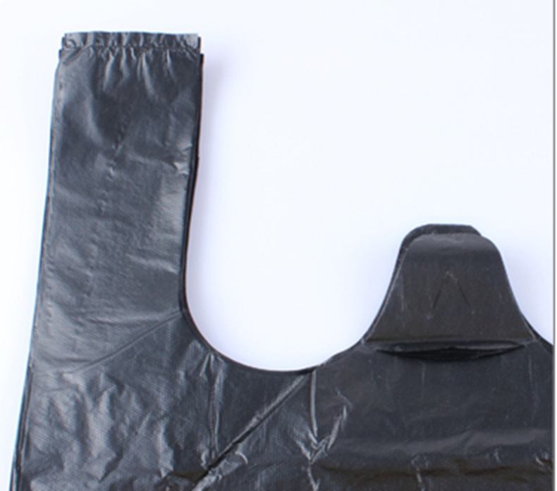 环保 垃圾袋 中号加厚手提式 黑色 48# 48*55cm  38个